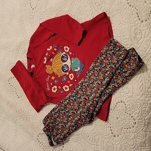 Mayoral Girl' tunic and leggings set